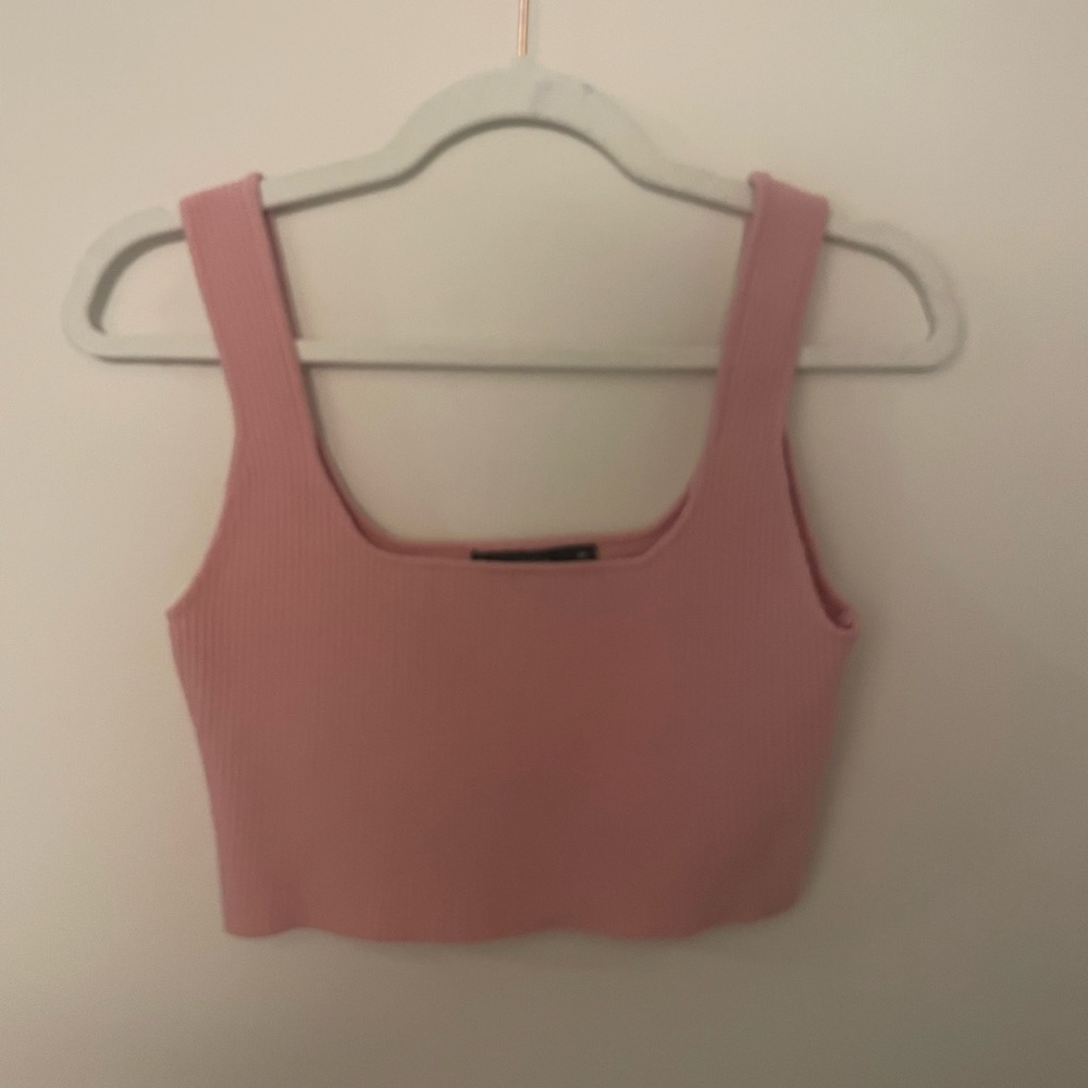 Glassons baby pink crop top!!